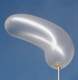 F25U-070-101-0 banana unprinted shape Balloon color - red