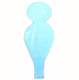 F12U Puppe ~55cm, H.BLAU , Latex Figurenballon Pup
