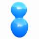 F12U Puppe ~55cm, BLAU , Latex Figurenballon Puppe