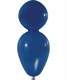 F12U Puppe ~55cm, D.BLAU , Latex Figurenballon Pup