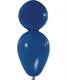 F12U Puppe ~85cm, D.BLAU , Latex Figurenballon Pup