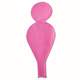 F12U Puppe ~85cm, PINK , Latex Figurenballon Puppe