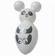 F05pN03 Pandabär ~70cm groß, Latexfigur Standard Motiv-N03 Sonderdruck, Ballonfarbe nach Auswahl, mi