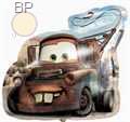 FOBM076-12968E Cars Tow Mater SuperShape