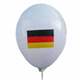MR100B-2002-13-FL-DE Deutsche Flagge Aufdruck auf Ballon ~Ø33cm 1seitig 3C bedruckte
