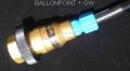 KV-L Balloongas fitting Inflator, adapter for BAVS valves with PU-9-SW