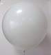 R800QR Ø~240cm (96" / 8') Größe Typ XXXL Kugelrund - unbedruckt. Cloudbuster Latex, Dekorations-Riesenballon, Ballonfarbe nur in WEIß erhältlich.