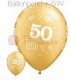 R085Q-0063-R nominal size 28cm roundballoon Colours gold, " 50 " A-round