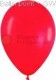 R85S-015-00 FS Rundballon in Rot  Ø~25/34cm mit einem Umfang ~80/92cm