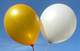 R100U-00-0 Ø33cm extra starker Rundballon Ballonfarbe nach Auswahl aus ~20 Farben