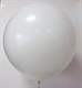 RR240QR Ø~90cm (36") WEISS Größe Typ XS Kugelrund - unbedruckt.  Qualatex Dekorations-Riesenballon