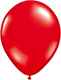 Ø 40cm  RUBINROT Nenngröße 40cm / 16inch transparent  Rund-Luftballon R135Q