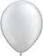Ø 40cm  SILBER Nenngröße 40cm / 16inch Rund-Luftballon R135Q