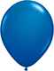 R075Q-2006-00-U nominal size 25cm (9 inch) roundballoon Pastel Ø 25cm color Dark Blue, non printed