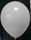 Ø 40cm  WEISS Nenngröße 40cm / 16inch Qualatex Rund-Luftballon R135Q