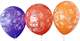 BMR100-2999-51H-Girl motiv balloon, balloncolor assortet, price per SB pack with 5 piece