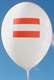 MR175-109-31-FL-A  Ø~60cm Flagge - AUSTRIA - 3 site printed 1color, Balloon color withe