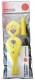 BF12c-055-102-SZ Puppe Clown ~55cm mit unserem Standardaufdruck, Ballonfarbe Gelb im SB-Pack