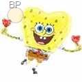 FOBF076-10436A Folienballon, Spongebob Love 66x76cm (26x30inch)