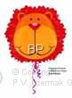 FOBF061-119997E-SB Wildkingdom Lion Head Folienballon Suppershape