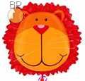 FOBF061-119997E-SB Wildkingdom Lion Head Folienballon Suppershape