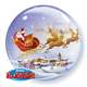 Bubbles Santa Strechy Plastic Balloon, price per ea