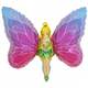Schmetterlings-Fee,  Figuren-Folienballon, Form E  ArtKat  F311