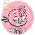 Angry Birds pink 18", M 18inch Metallic Folienballon Ø45cm