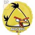 Angry Birds gelb 18", M 18inch Rund Metallic Folienballon Ø45cm, in SB-Verpackung Art.Kat. F314