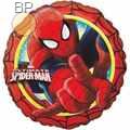 Spiderman rund 18", M 18inch Rund Metallic Folienballon Ø45cm, in SB-Verpackung Art.Kat. F314