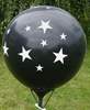 BMR175-51H-DE01  Ø~60cm Sterneballon, 5seitig bedruckter Riesenluftballon in SB-Verpackung