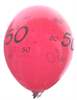 MR100-2101-41H-GE050  Geburtstagsballon Ø~35cm, 4seitig mit 50 bedruckt