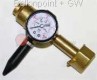 Z-DRGM Inflator Tap, Helium regulator with manometer and rubber valve
