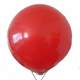 RR225  Ø80cm  ROT, Kugelrunder Riesenballon extra stark, Typ XL - unbedruckt.
