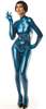 LF080100-M040 LATEX-Folie in Metallic Blau Meterwa