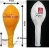 R110R nominal size 30cm/11inch Ø 28/38cm balloon standard Pastel color OCKER, non printed