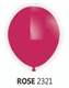 Ø 33cm    MAGENTA/PINK Rundballon Nennweite 33cm/12inch Modell R100T, Packung zu 100 Stück