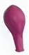 Ø 33cm    MAGENTA/PINK Rundballon Nennweite 33cm/12inch Modell R100T, Packung zu 100 Stück