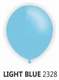 R100T-2328-00 nominal size 33cm/12inc Ø 26/36cm roundballoon Pastel color light blue, non printed