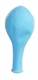 Ø 33cm    HELLBLAU Rundballon Nennweite 33cm/12inch Modell R100T, Packung zu 100 Stück