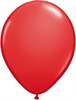 R085Q Ø 28cm / 11inch ROT  Qualatex Luftballon Standardfarbe, Umfang ~90/104cm ; Form Tropfenform/Birnenförmig