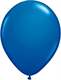 R085Q Ø 28cm / 11inch BLAU Luftballon Standardfarbe, Umfang ~90/104cm ; Form Tropfenform/Birnenförmig