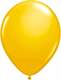 R085Q Ø 28cm / 11inch GOLDGELB Luftballon Standardfarbe, Umfang ~90/104cm ; Form Tropfenform/Birnenförmig