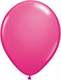 R085Q Ø 28cm / 11inch PINK Luftballon Standardfarbe, Umfang ~90/104cm ; Form Tropfenform/Birnenförmig