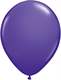 R085Q Ø 28cm / 11inch VIOLETT Qualatex Luftballon Standardfarbe, Umfang ~90/104cm ; Form Tropfenform/Birnenförmig