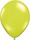 R085Q Ø 28cm / 11inch LIMONE Qualatex Luftballon Kristallfarbe, Umfang ~90/104cm ; Form Tropfenform/Birnenförmig