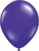 R085Q Ø 28cm / 11inch PERL QUARZVIOLETT Luftballon Perlenfarbe, Umfang ~90/104cm ; Form Tropfenform/Birnenförmig