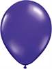 R085Q Ø 28cm / 11inch PERL QUARZVIOLETT Qualatex Luftballon Perlenfarbe, Umfang ~90/104cm ; Form Tropfenform/Birnenförmig