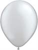 R130Q-122-00 nominal size 28cm/16inc Ø 39/49cm roundballoon Pastel color Sparkling Silver 122, non printed