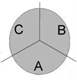 AUSGANG auf Ballons mit Ø50cm/60cm/80cm/100cm/120cm/165cm/210cm Durchmesser, Aufdruck mit AUSGANG in dunkelblau, 2 bzw 4seitig 1farbig bedruckt, Ballon-Stutzen unten.